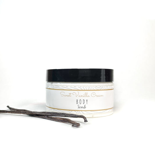 *PRE-ORDER* Sweet Vanilla Cream Body Scrub